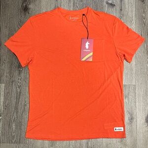 Cotopaxi Vibrant Orange Short Sleeve Tee